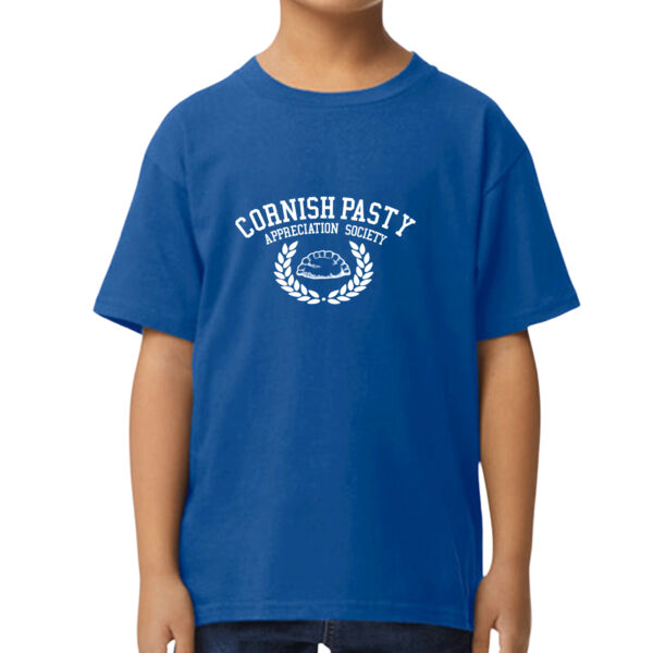 Cornish Pasty Appreciation Society Kid's T Shirt Thumbnail