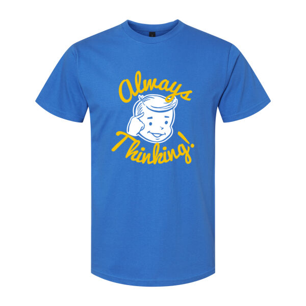 Always Thinking Men's T Shirt Thumbnail