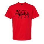 Softstyle™ midweight adult t-shirt Thumbnail