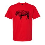 Softstyle™ midweight adult t-shirt Thumbnail