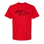 Softstyle™ midweight adult t-shirt Thumbnail