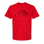 Softstyle™ midweight adult t-shirt Thumbnail