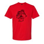 Softstyle™ midweight adult t-shirt Thumbnail