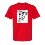 Softstyle™ midweight adult t-shirt Thumbnail