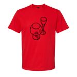 Softstyle™ midweight adult t-shirt Thumbnail