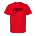 Softstyle™ midweight adult t-shirt Thumbnail