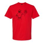 Softstyle™ midweight adult t-shirt Thumbnail