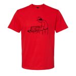 Softstyle™ midweight adult t-shirt Thumbnail