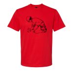 Softstyle™ midweight adult t-shirt Thumbnail
