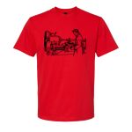 Softstyle™ midweight adult t-shirt Thumbnail