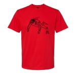 Softstyle™ midweight adult t-shirt Thumbnail