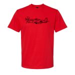 Softstyle™ midweight adult t-shirt Thumbnail