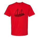 Softstyle™ midweight adult t-shirt Thumbnail