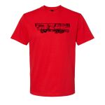 Softstyle™ midweight adult t-shirt Thumbnail