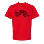 Softstyle™ midweight adult t-shirt Thumbnail