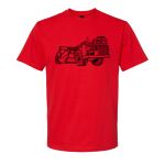 Softstyle™ midweight adult t-shirt Thumbnail