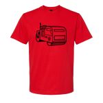 Softstyle™ midweight adult t-shirt Thumbnail