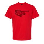 Softstyle™ midweight adult t-shirt Thumbnail