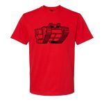 Softstyle™ midweight adult t-shirt Thumbnail